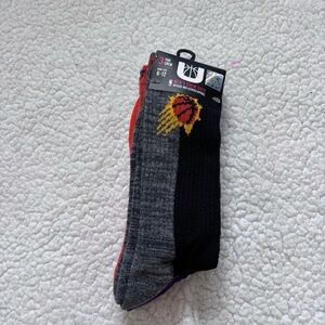 ⭐️⭐️⭐️Men’s NWT NBA Phoenix Suns 3 pack socks